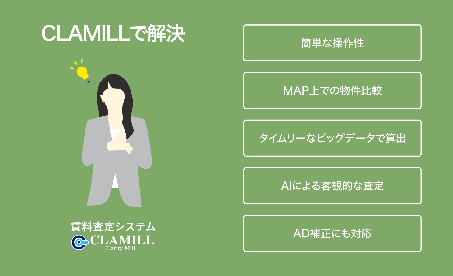 CLAMILLで解決